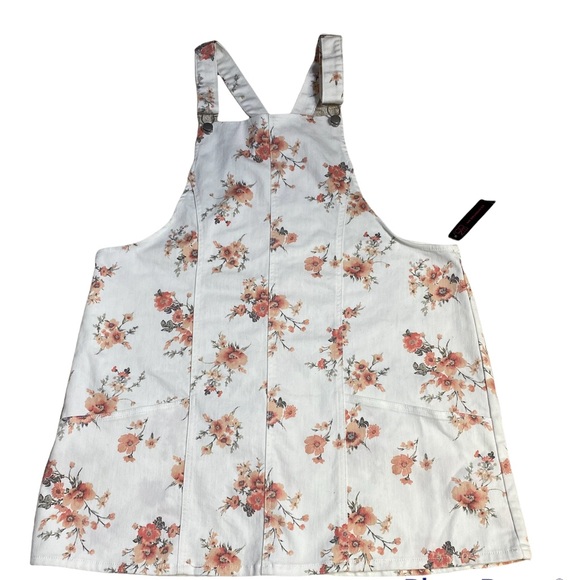 New floral boho pinafore jumper dress size 3x - Picture 3 of 11